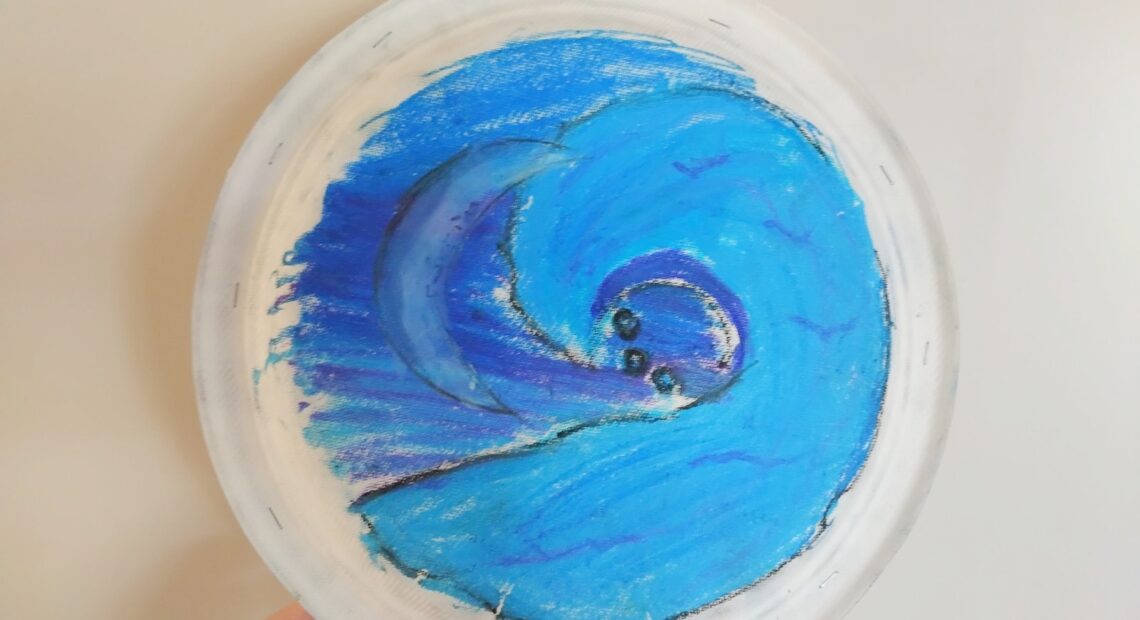 Hokusai Ocean Drum